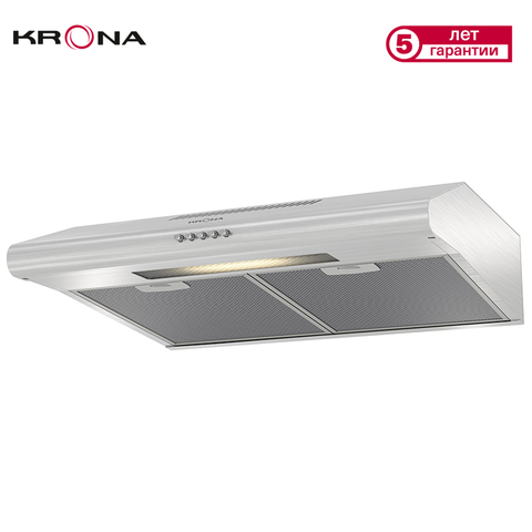 Kitchen hood, cooker hood, built-in appliances, the extractor fan in the kitchen, built-in hood, home appliances kitchen, Krona, hoods on the wall, range hood, hood kitchen Olivia 600 Inox PB ► Photo 1/2