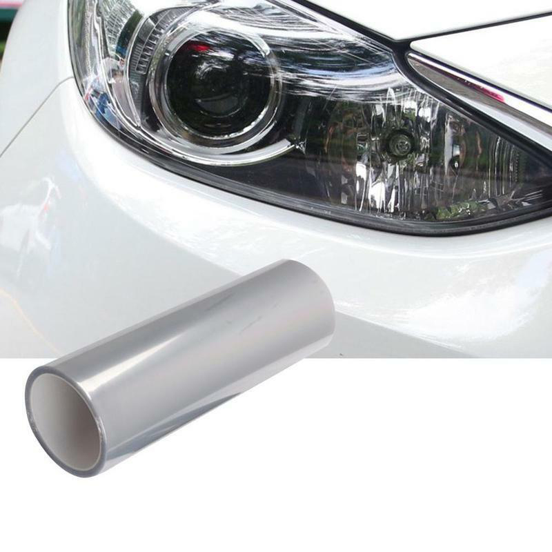 30X60/30X100/40X120/30X200/40X200 Cm Car Transparent Protector Film Vinyl Wrap UV Protection For Tail/ Head/Brake/Fog Light ► Photo 1/6