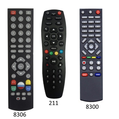 Remote control for Tricolor, tricolor GS b211, B212, E501, c592, B520, b521, b522, B532, B533, B527, B528, B5210 ► Photo 1/4