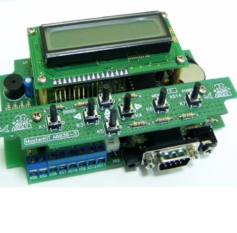 Learning Module for heat and time management (programmable controller) nm8036 microprocessor device  electronics kits  the device management system  heating management  electrical appliance management ► Photo 1/1