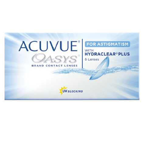 Astigmatic contact lenses Acuvue Oasys for astigmatism (up. 6 lenses) ► Photo 1/1