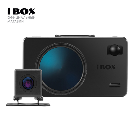 DVR with signal radar detector ibox icon WiFi signature dual + rear view camera ► Photo 1/6