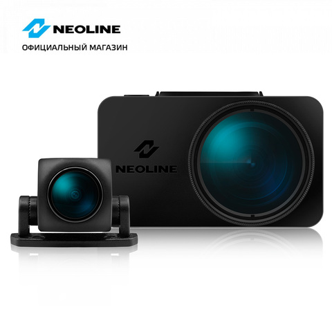 Dashcam video recorder with dual cameras  Neoline G-Tech X76 DVR Full HD car 2 camera Shipping from Russia ► Photo 1/5