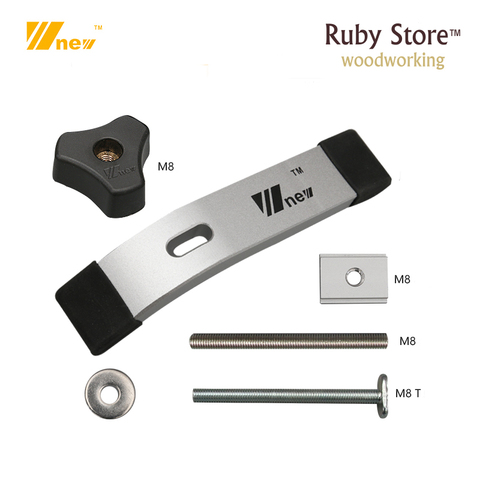 1 Set W-new Hold Down Clamp for T-Slot  and Standard T-Tracks ► Photo 1/6