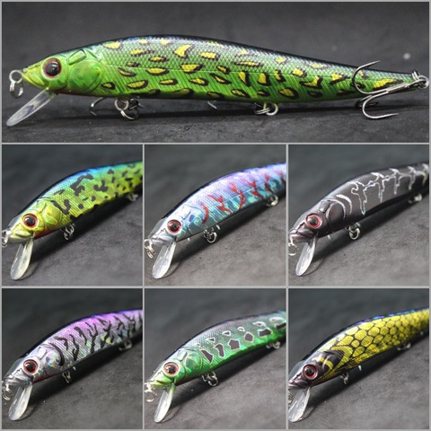wLure 24g 13.3cm Big Size Weight Transfer System for Long Casting 1 Meter Diving Floating Jerkbait Fishing Lure M262 ► Photo 1/6