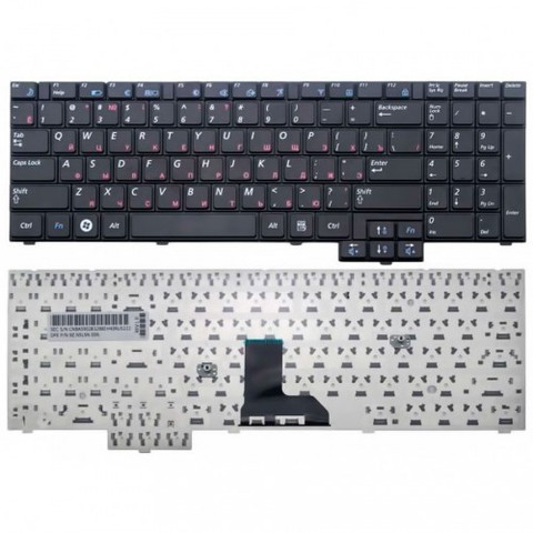 Keyboard for laptop Samsung R525 R528 R530 R538 R540 R620 R717 R719 RV510 BA59-02529C ► Photo 1/1