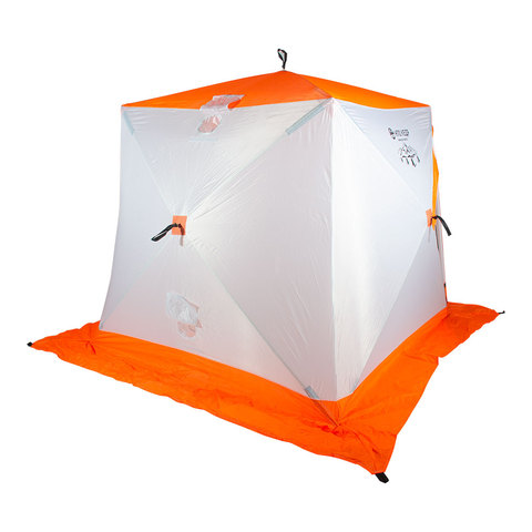 Tent Cube for winter fishing Cedar куб-2 куб-3 однослойная three layer ► Photo 1/3
