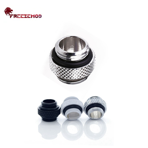 FREEZEMOD HDS-DT10B Mini Double Male Adapter Fitting Dual G1/4