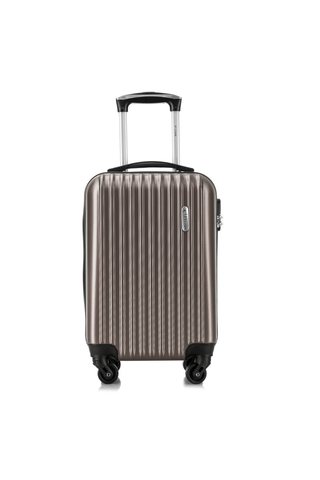 Suitcase Krabi coffee suitcase Carry-on Luggage Classic travel trip luggage case bag ABS+PC suitcase Travel trolley luggage ABS+PC suitcase Travel trolley luggage business business trip ► Photo 1/3