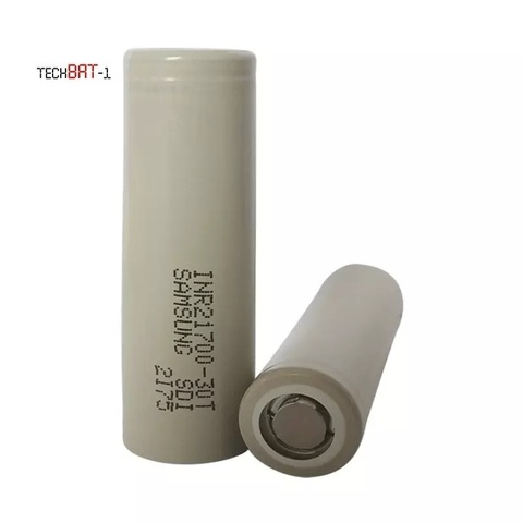 INR 21700 30T high capacity 3000 mAh Li-ion rechargeable batteries ► Photo 1/5