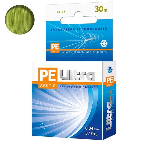 Braided fishing line AQUA PE ULTRA ARCTIC winter (30 meters) ► Photo 1/6