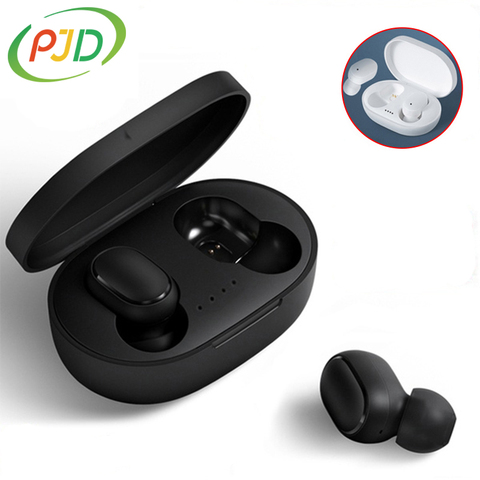 PJD A6S TWS Wireless Bluetooth Headsets Earphones PK Xiaomi Redmi Airdots Headsets Noise Cancelling Earbuds for All Smart Phone ► Photo 1/6
