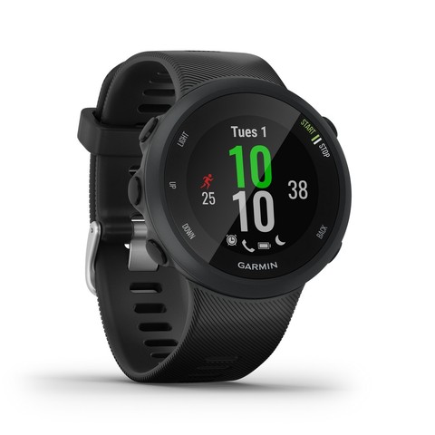 Smart watch Garmin Forerunner 45 black 010-02156-15 official warranty 1 year, GPs, sports, running, cardio, heart rate monitor ► Photo 1/6