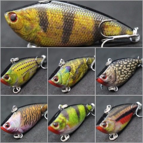 2017 wLure Life Like Pattern Fishing Lure with Upgraded Treble Hooks and Stainless Split Rings Tight Action Twitch Lure HL540 ► Photo 1/6
