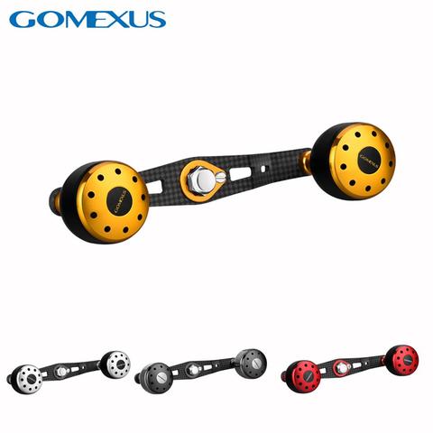 Gomexus Power Carbon Handle 105mm For Shimano Ocea Calcutta conquest 300 400 Abu Garcia ambassadeur Baitcasting Reel ► Photo 1/6