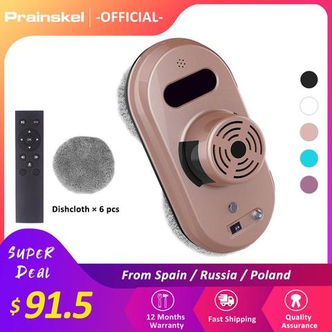 Prainskel Electric Robot Window Cleaner Robot Vacuum Cleaner Window Cleaning Washer Planned Anti-falling Window Glass Cleaner ► Photo 1/6