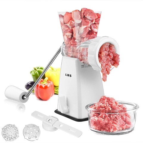 Meat Grinder Beef Sausages Maker Manual Meat Mincer Hand Operated Food Processors Noodles Grinder Kitchen Tool Gadgets ► Photo 1/6