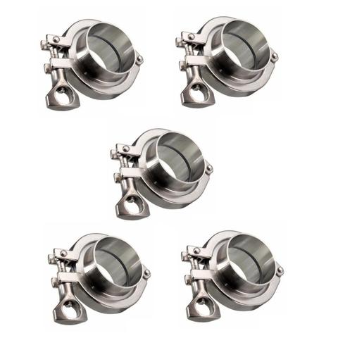Klamp 2 inch with assembly (5 PCs set), food grade stainless steel ss304 ► Photo 1/4