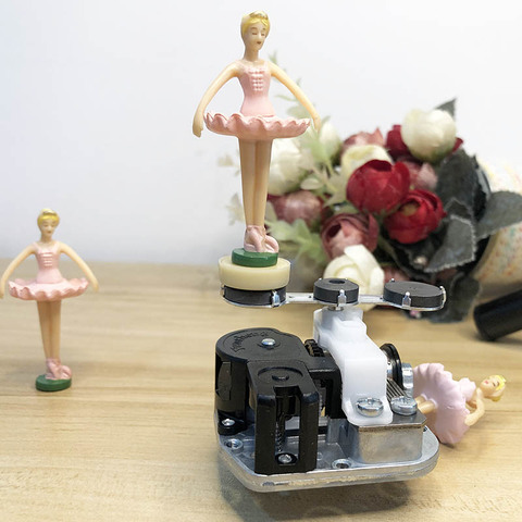 DIY Ballerina music box mechanism with three rotating magnets Christmas gifts unusual gift birthday gift ► Photo 1/6