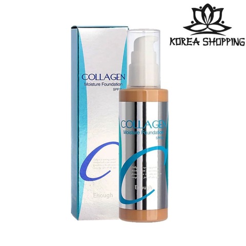 Увлажняющий тональный крем с коллагеном Enough Collagen Moisture Foundation SPF 15. ОРИГИНАЛ 100%. Корейская косметика. ► Photo 1/1