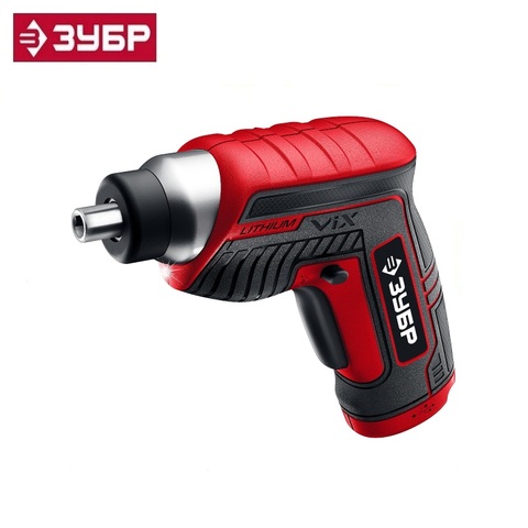 ZUBR ViX Cordless Screwdriver ZO-E-3.6Li,  3.6 V, in a box with 10 bits Drill Mini Wireless Power Driver Multi-function ► Photo 1/1