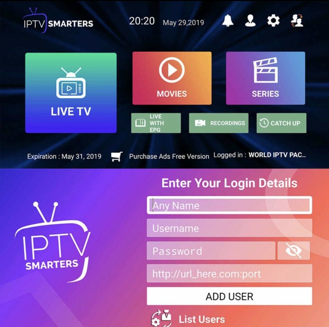 Iptv. Smarters pro. Xtreme. Vlc. Ssiptv. Netiptv. Smart iptv. Duplex -  Price history & Review | AliExpress Seller - Shop911437018 Store |  Alitools.io