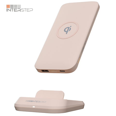 External Battery interstep 10DQI with docking station and wireless charging ► Photo 1/6