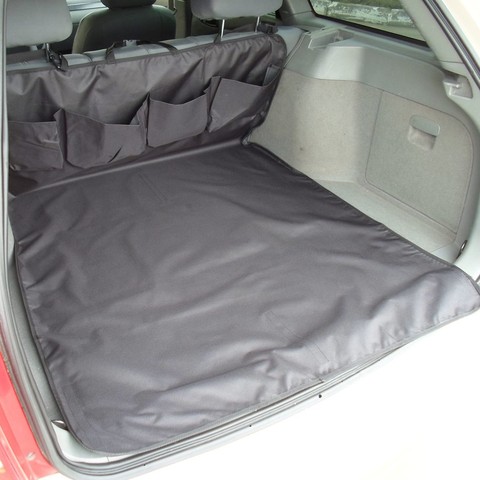 Dog carrier, in the trunk, with pockets, waterproof, Cape protective for animal transport, trunk Mat ► Photo 1/3