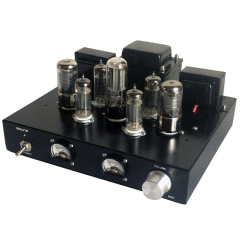 Xinxin 6J4P 6P1 Parallel Connection Tube Amplifier HIFI EXQUIS Class A  Handmade Lamp Amp 6.8w ► Photo 1/5