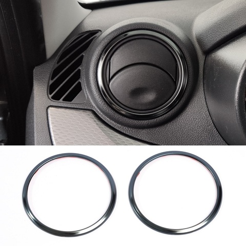 stainless steel air AC vents conditioner molding decorative cover rings for Lada Granta FL 2022 ► Photo 1/1
