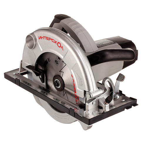 Interskol dp-190/1600m-powerful circular saw with a smooth start. ► Photo 1/6