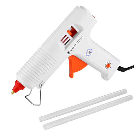 Thermal glue gun Deko dkgg110 110 W Set 1 with thermal control function + glue Rod set (2 pcs, 11mm) 063-4972 ► Photo 1/6