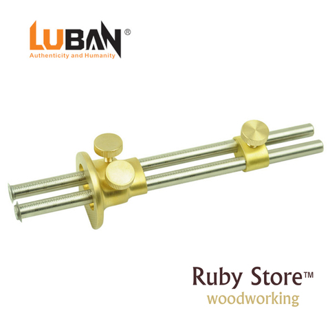 Qiangsheng Luban Dual Marking Gauge, Mortise Gauge Wheel 150mm 6in  Long, Fine Woodworking ► Photo 1/6