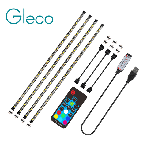 2022 USB LED Strip Light 5050 RGBW RGBWW RF Remote controller 50CM 1M 2M 3M 4M for PC TV Background Lighting Flexible light DC5V ► Photo 1/6