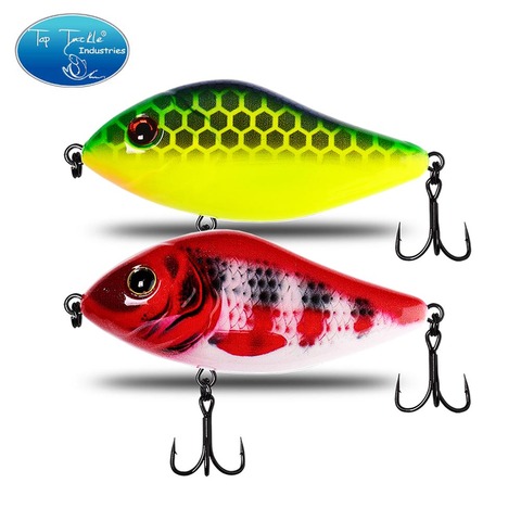 Slow Sinking Jerk Bait Fishing Lure 60mm 80mm 100mm for Pike Pesca Bass New Hot Tackle Musky Qulity Hooks ► Photo 1/5