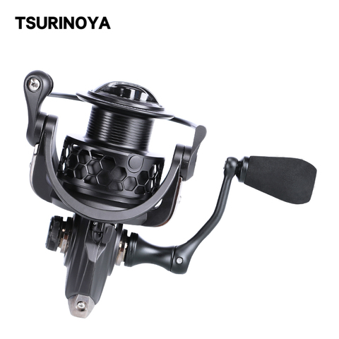 TSURINOYA Spinning Fishing Reel NA 2000 3000 4000 5000 Large Drag Power 8+1BB 5.2:1 Ratio Ultralight Weight  Saltwater Coils ► Photo 1/6