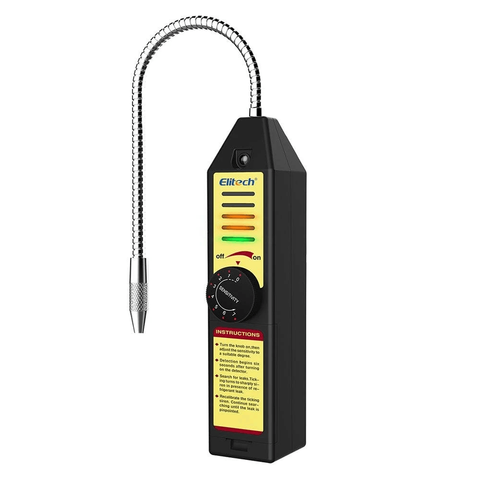 Elitech WJL-6000S Freon Leak Detector Halogen Leak Detector Refrigerant Gas Tester HVAC Air Condition Gas Analyzer Indicator ► Photo 1/6