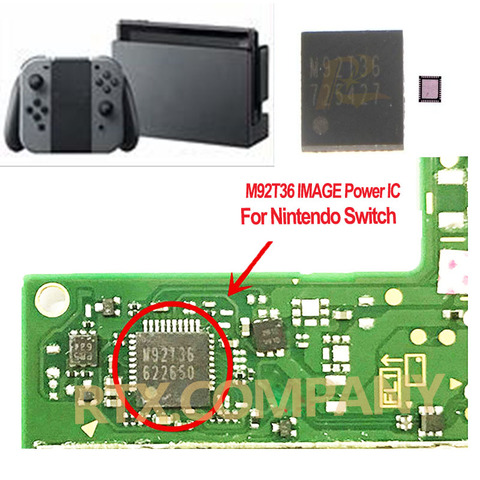 For Nintend Switch NS Image power IC M92T36 Battery Charging IC BQ24193 Audio Video Control IC PI3USB HDMI IC Chip M92T17 P13USB ► Photo 1/6