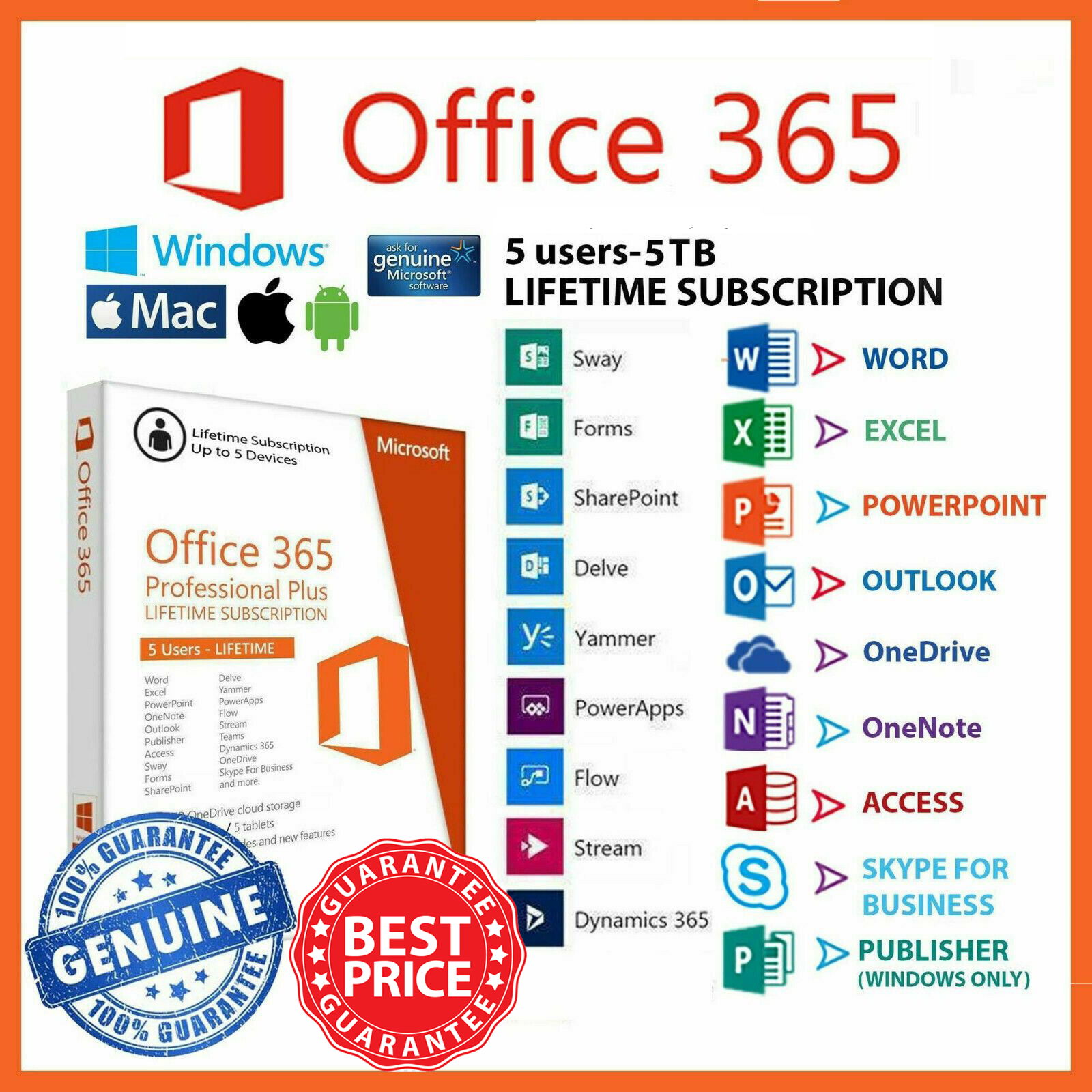 office 365 subscription prices