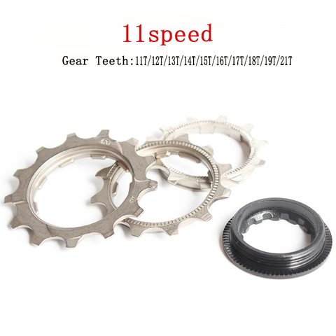 Mountain Bicycle Flywheel Teeth 11T 12T 13T 14T 15T 16T 17T 18T 19T 21T 11 SpeedSteel Freewheel Gear Denticulate Repair Parts ► Photo 1/6