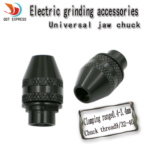 9/32-40 mini drill chucks keyless drill chuck for dremel Rotary Tools Accessories 0.4-3.4mm small drill chuck for flexible shaft ► Photo 1/4