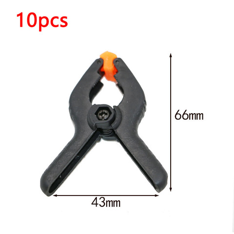 10PCS 2inch Spring Clips DIY Tools Plastic Nylon Toggle Clamps For Woodworking Spring Clamps Photo Studio Grampo Clamp Hout ► Photo 1/5