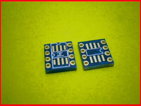 Free Shipping!!! electronic 10pcs Adapter plate single op amp dual op amp turn AD797 / OPA627 SMD DIP switch pcb ► Photo 1/3