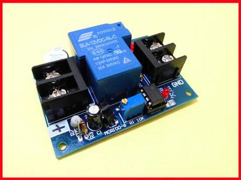 Free Shipping!!!  12V battery against excessive discharge controller / delay protection board / Electronic Component ► Photo 1/4