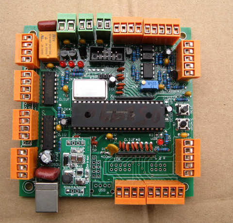 4 Axis USB CNC Controller Interface Board CNCUSB MK1 USBCNC 2.1 Substitute MACH3 ► Photo 1/1