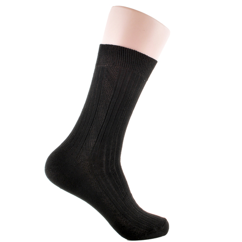 Men's socks with cotton black color 50 pairs ► Photo 1/6