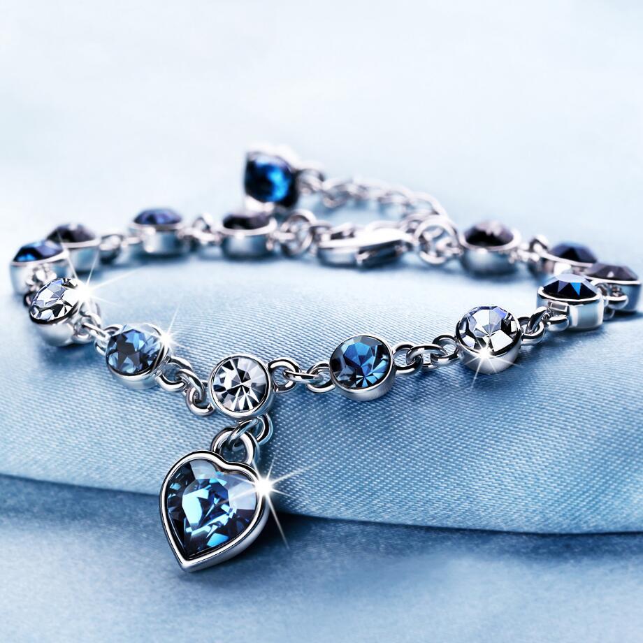 New Fashion Charming Jewelry Color Tibetan Silver-plated Bracelet For Gift 