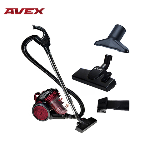 Vacuum cleaner AVEX VC-309 Red home appliances Vacuum cleaner vacuum cleaner for home cyclone ► Photo 1/5