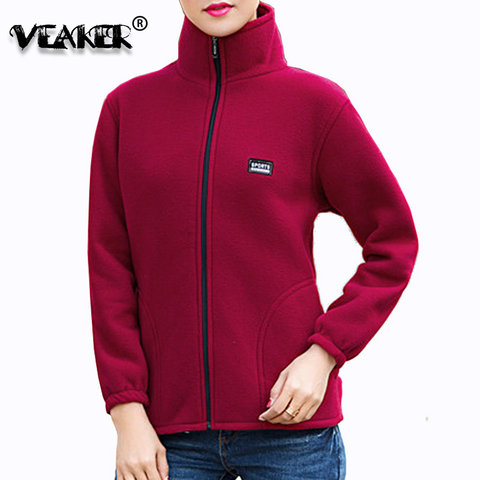 8 Colors Women Fleece Jackets Coats sportswear Stand Collar Womens Warm Faux Lamb Wool Jacket  Outerwear Jackets windbreaker 4XL ► Photo 1/6