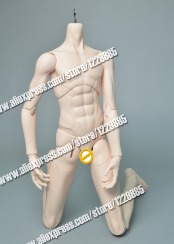 HeHe BJD 1/3 BJD muscular Boy body (Just Body only, Without Head) with head 65cm height ► Photo 1/1